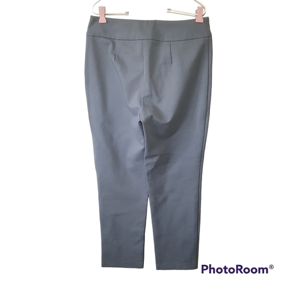 Marla Wynne High Rise Ponte Knit Pull On Pants Trousers - Picture 3 of 9